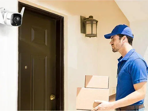 TP-Link TAPO C310P2 3MP Outdoor IP Camera Twin Pack Guards On Duty Security