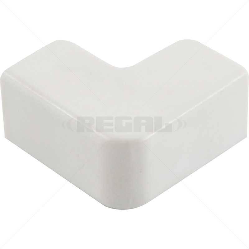 Trunking PVC - 16 x 16 External Corner - White