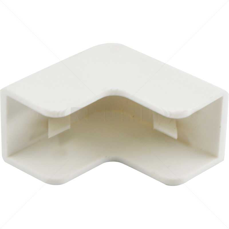 Trunking PVC - 16 x 16 External Corner - White