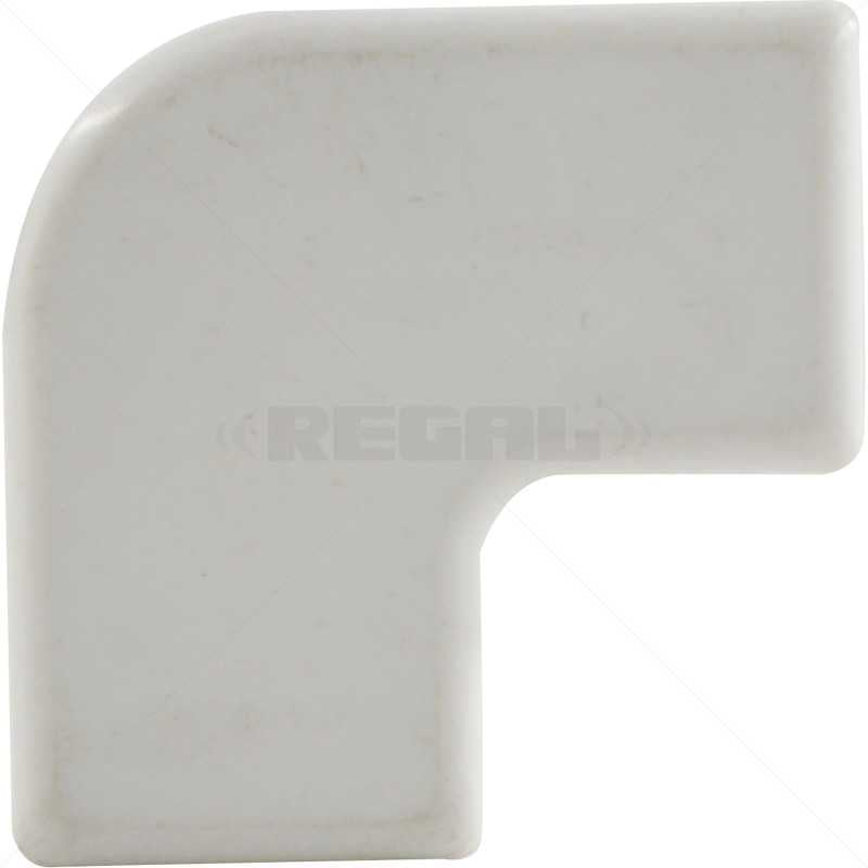 Trunking PVC - 16 x 16 Flat Angle - White