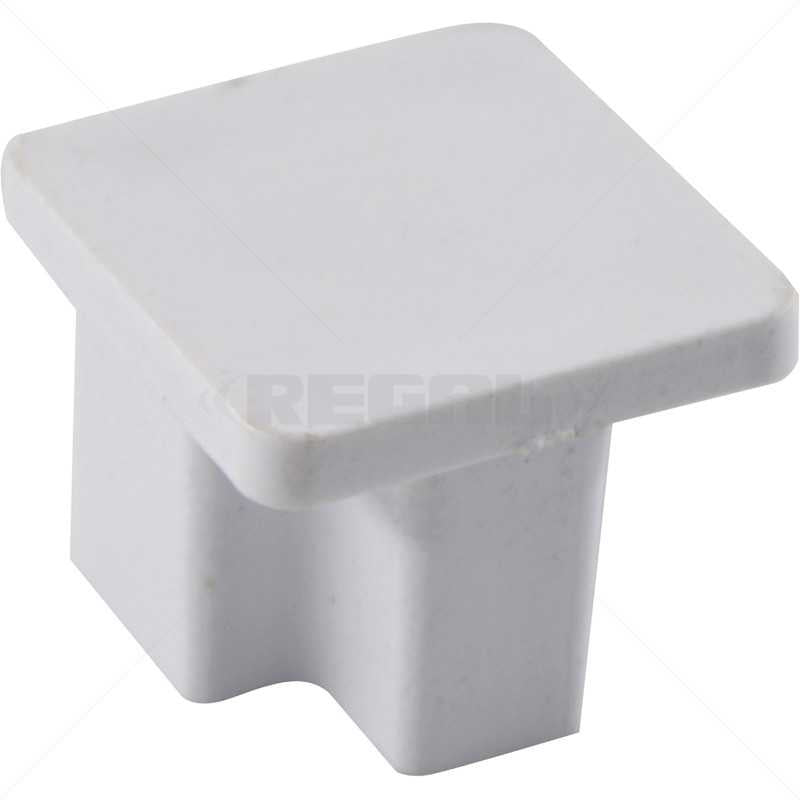 Trunking PVC - 16 x 25 End Cap - White