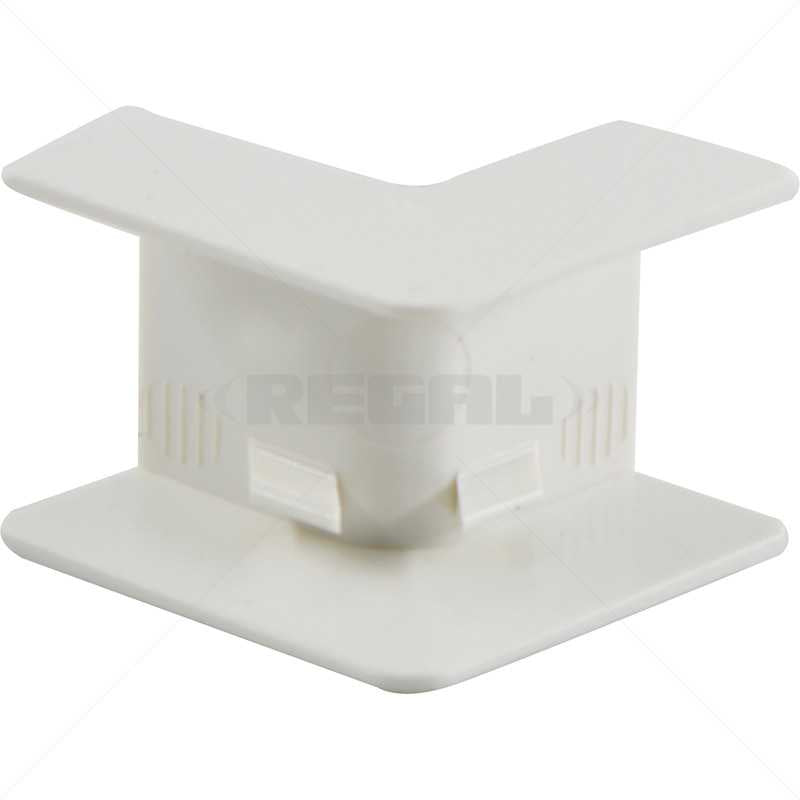 Trunking PVC - 16 x 25 Internal Corner - White