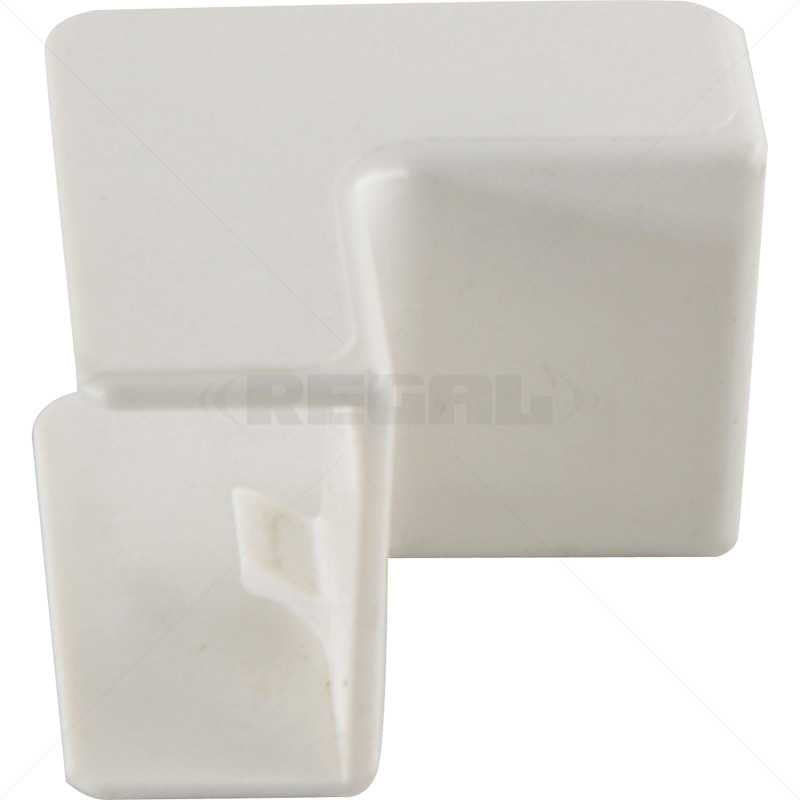 Trunking PVC - 40 x 40 Internal Corner - White
