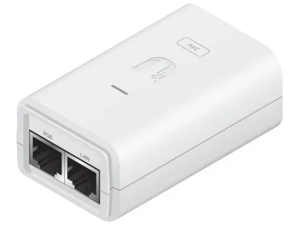 Ubiquiti Gigabit PoE Adapter 24V 24W with No Cable | POE-24-24W-WH Guards On Duty Security