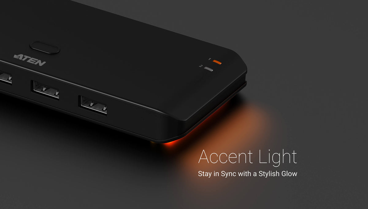 2 x 4 USB 2.0 Sharing Switch