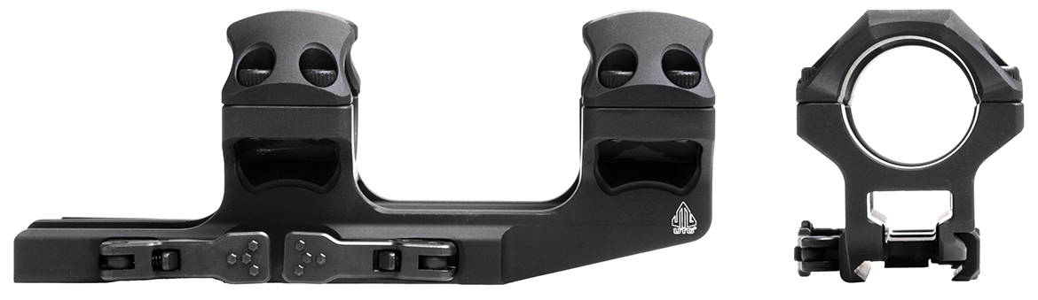 UTG® ACCU-SYNC® 1" QR Picatinny Cantilever Mount, 34mm Offset, Medium Profile