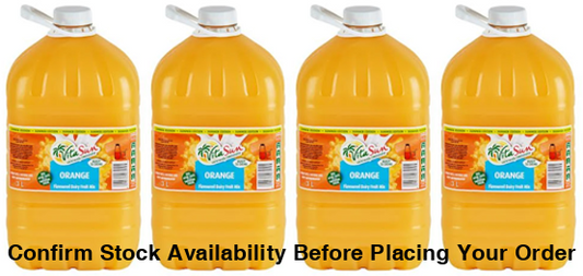 Vita Sun 4 X 3L Dairy Blend Orange Fruit Drink (Sold 4 X 3 L Per Case) Vita Sun DB Orange Blended 1.5L