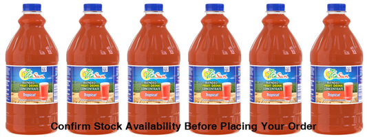 Vita Sun 6 X 2L Tropical Punch 8% Blended Fruit Drink Concentrate 2 Liter (Sold 6 x 2L Per Case) Vita Sun Tropical