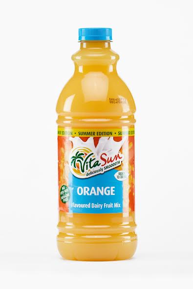 Vita Sun 9 X 1.5L Dairy Blend Orange Fruit Drink (Sold 9 X 1.5L Per Case) Vita Sun DB Orange Blended 1.5L
