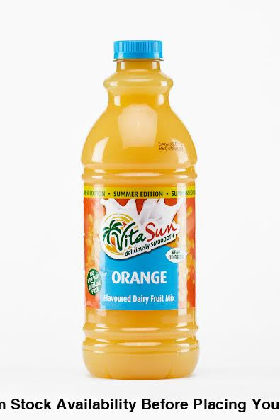 Vita Sun 9 X 1.5L Dairy Blend Orange Fruit Drink (Sold 9 X 1.5L Per Case) Vita Sun DB Orange Blended 1.5L