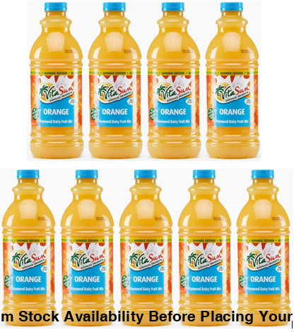 Vita Sun 9 X 1.5L Dairy Blend Orange Fruit Drink (Sold 9 X 1.5L Per Case) Vita Sun DB Orange Blended 1.5L