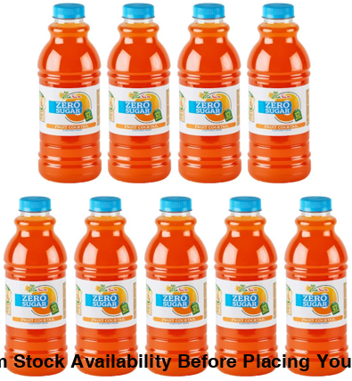 Vita Sun 9 X 1L Fruit Cocktail Zero Sugar (Sold 9 X 1 L Per Case) Vita Sun Fruit Cocktail Zero 1L