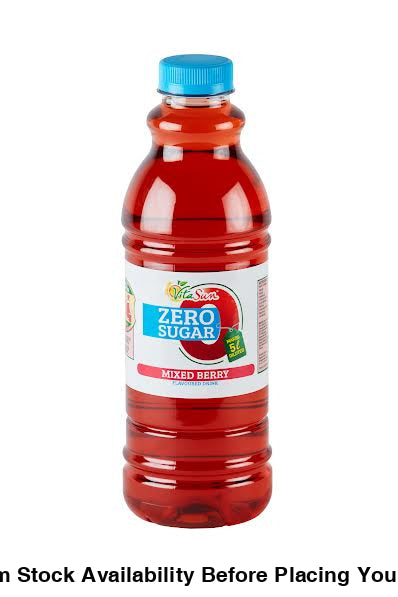 Vita Sun 9 X 1L Mixed Berry Zero Sugar (Sold 9 X 1 L Per Case) Vita Sun Mixed Berry Zero 1L