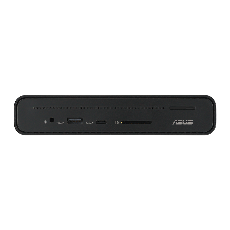 ASUS Dock DC301|1 x RJ45|3 x USB|1x USB-C|Audio jack|SD Card|1 x HDMI|1 x Display port|Docking stand|150W adapter