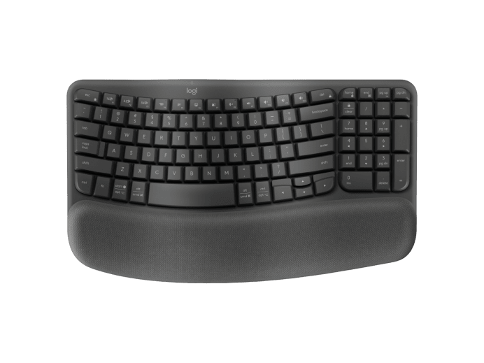 Logitech Wave Keys for Business - GRAPHITE - US INT'L - 2.4GHZ/BT - N/A - INTNL-973 - B2B