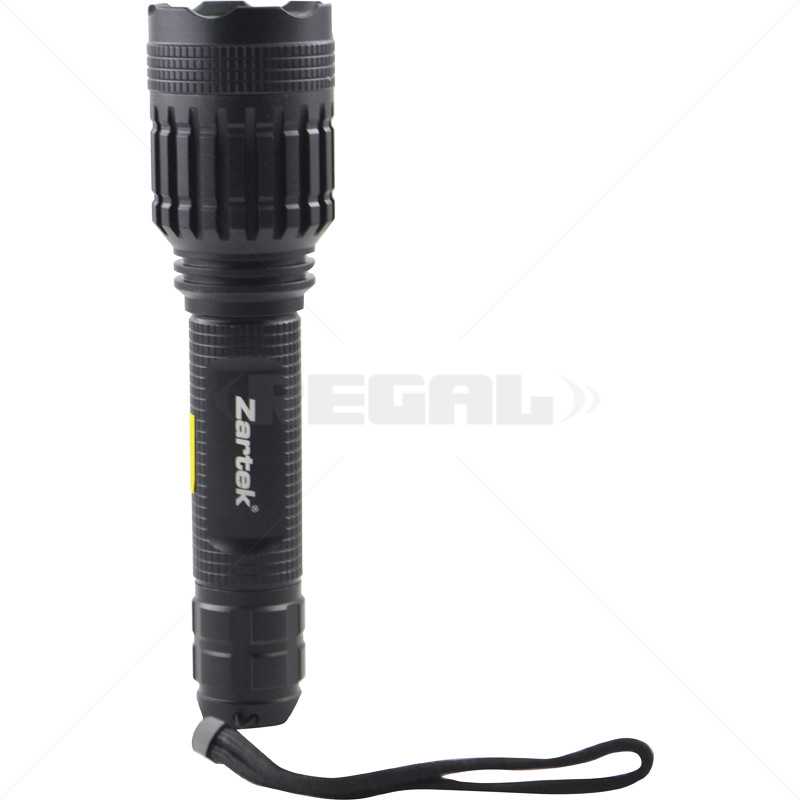 Zartek 900 Lumen LED Tactical Flashlight Rechargeable
