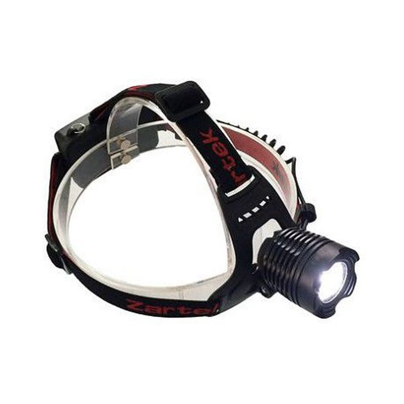 Zartek ZA-432 Headlamp LED 600 Lumen Rechargeable Zoom Aluminium