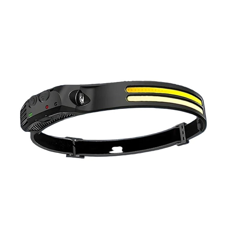 Zartek ZA-434 3 Colour LED Headlamp 420 Lumen White COB Red Light UV 365nm Hand Sensor USB-C