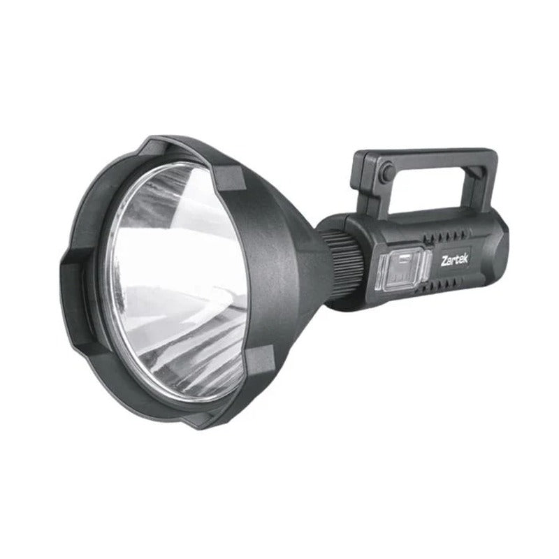 Zartek ZA-469 Bright Spotlight LED 2500 Lumen USB Rechargeable Powerbank with Pistol Grip