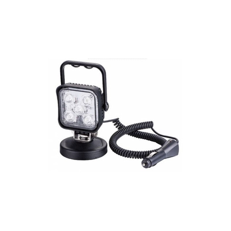 Zartek ZA-485 Vehicle LED Floodlight 900 Lumen Magnetic Mount 12V with 3m Coil Cable