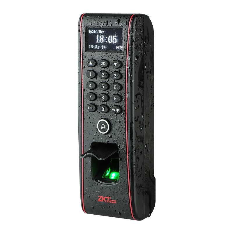 F17 Fingerprint Keypad Reader IP65