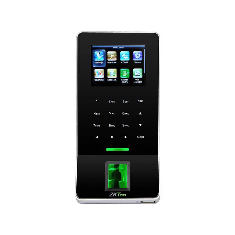 F22 Fingerprint KP Reader WiFi Black
