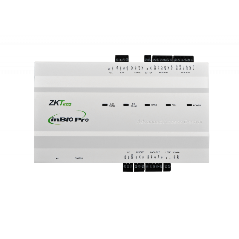 ZKTeco InBio160Pro Plus Door Controller - One Door - Green Label