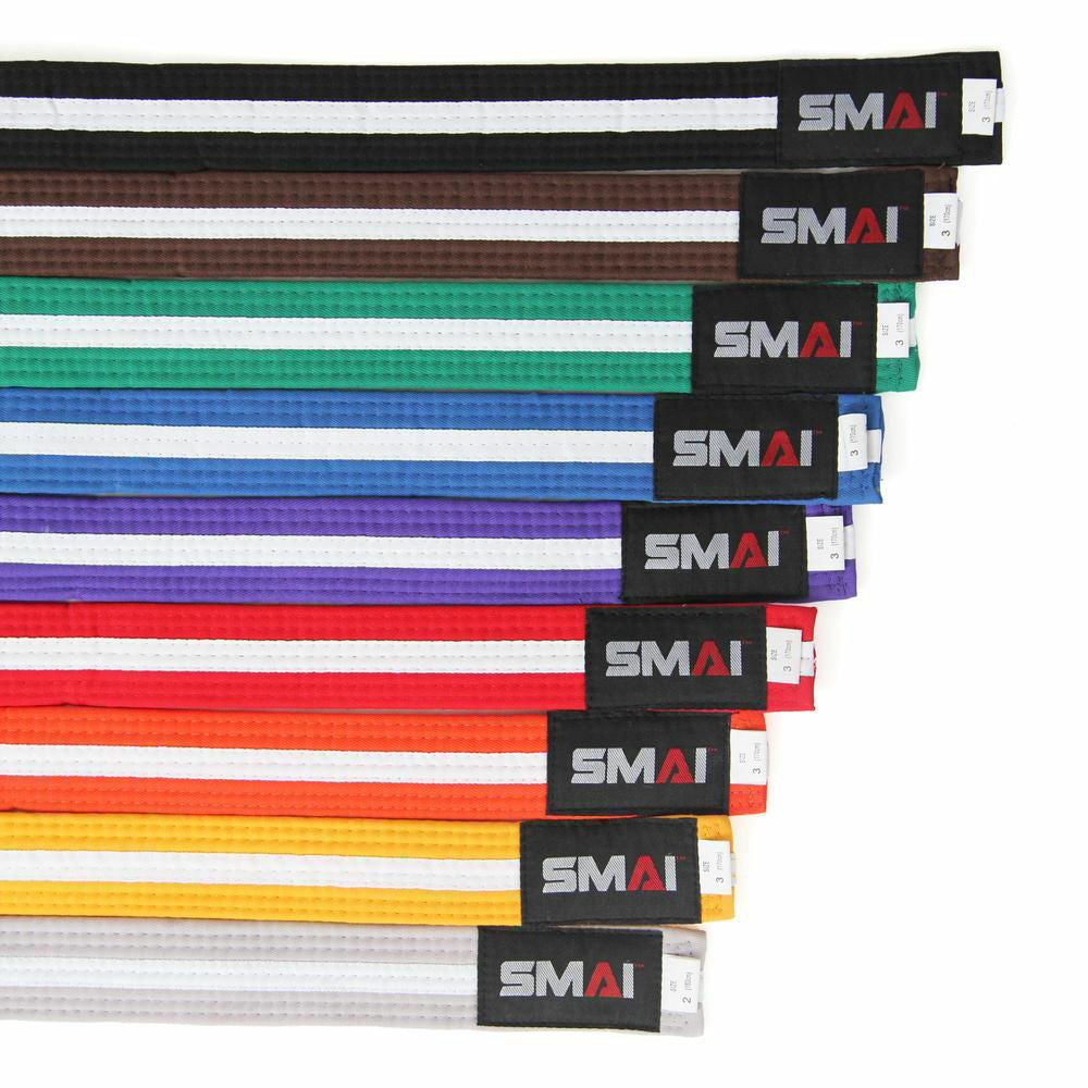 Belt With White Stripe