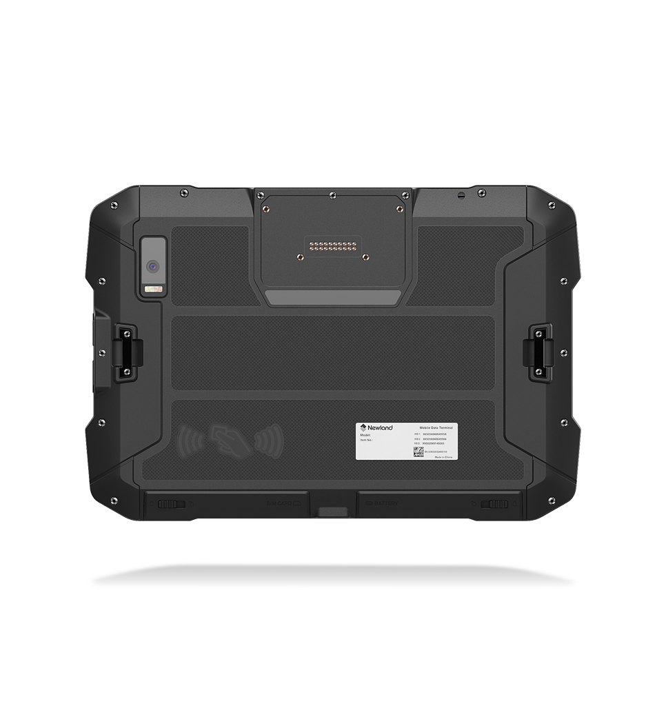 Newland Newland NQuire 10 Trygon (Black) Tablet. 10'' Tablet 2.2Ghz 4GB/64GB; 2D CMOS Mega Pixel imager with Laser Aimer (CM6x);