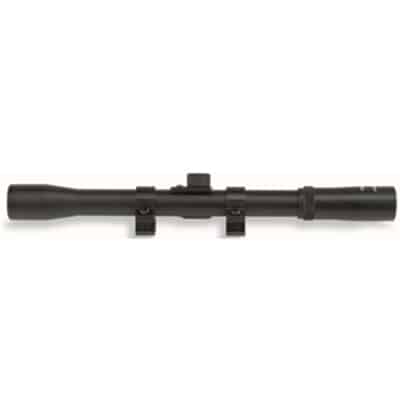 RIFLE SCOPE 4X20 WITH MOUNTS