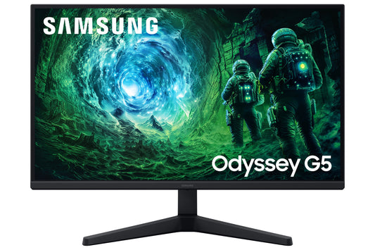 Samsung LS27FG530 27'' Odyssey G5 QHD Monitor; 16:9; 2560x1440 resolution; 200Hz; 1000:1 Static; 1ms (MPRT);  178°/178° Viewing