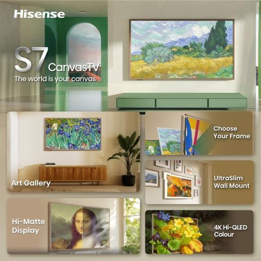 Hisense 65 Inch UHD 144Hz Canvas TV