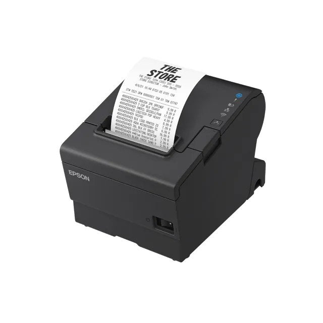 C31CJ57112 Epson TM-T88VII USB Ethernet Serial PS Black EU USB Ethernet interface.
