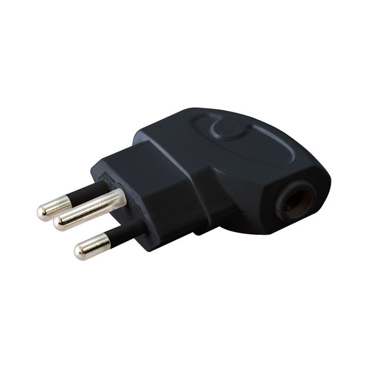 Slimline 3 Point Plug 16a Blk - New — Crabtree | Guards on Duty Shop
