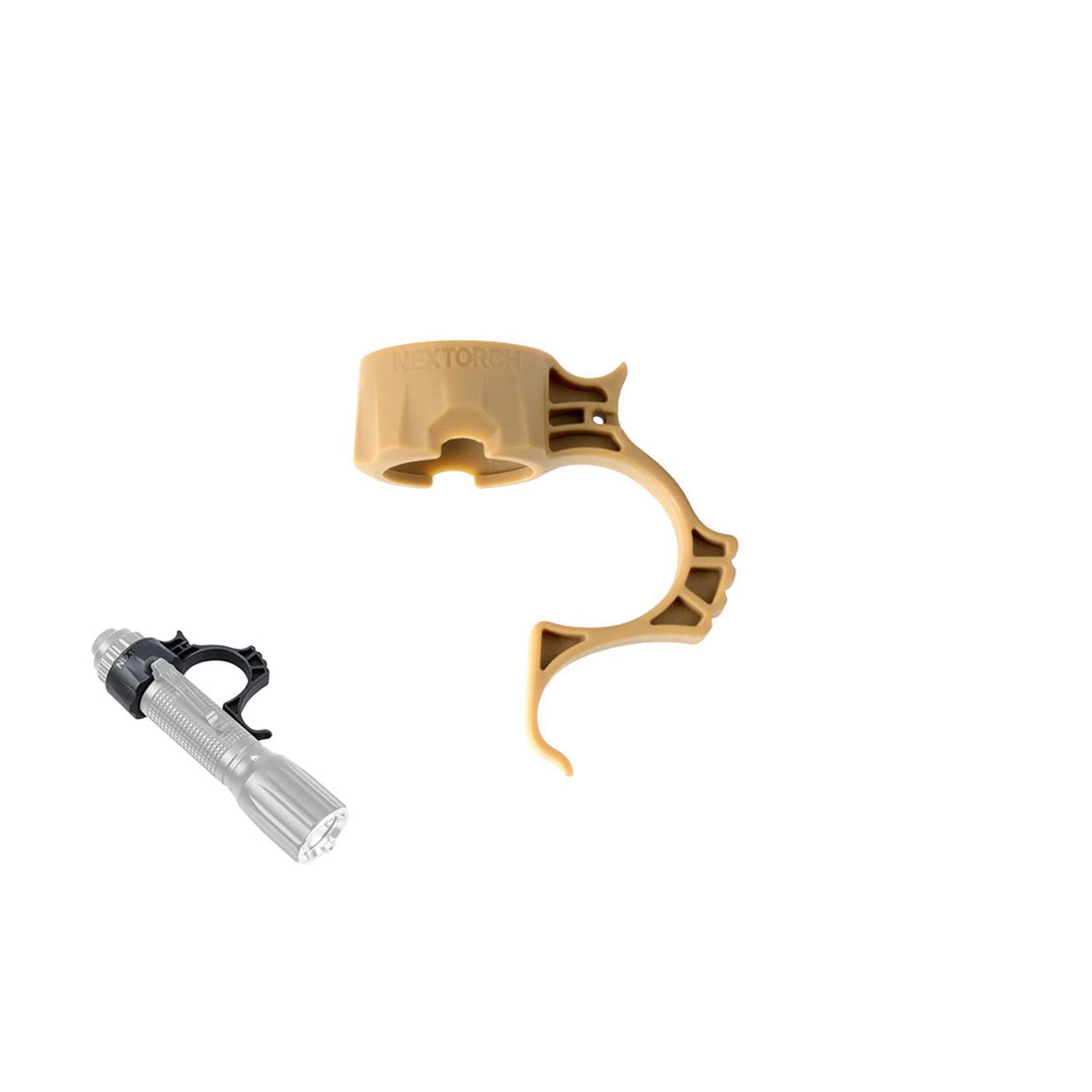 Nextorch Tactical Flashlight Ring - Sand