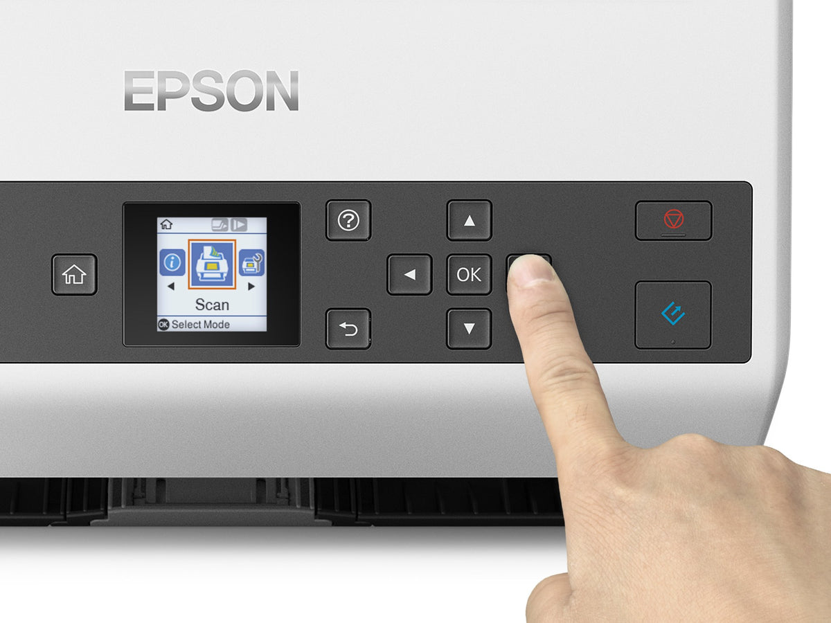 Epson 65ppm A4 SheetFeed USB3 7000 Pages Daily Single Pass Dual Scanning (A3 with Stitching Function)