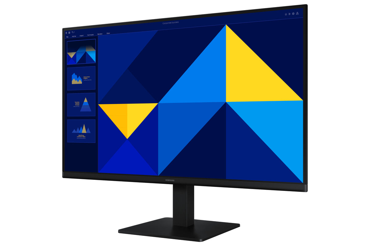 SAMSUNG LS27D300GA 27'' FHD IPS Monitor; Borderless Design; 16:9; 1000:1; 1920 X 1080; Max 100Hz; 5GTG ms; 178°/178° viewing ang