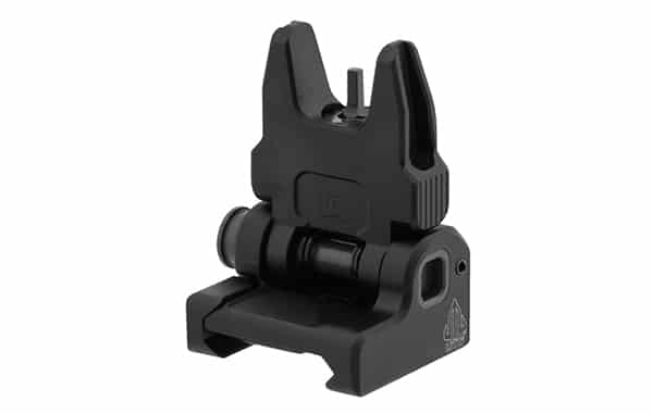 UTG ACCU-SYNC Spring Loaded AR15 Flip Up Front Sight, BLK MNT-757
