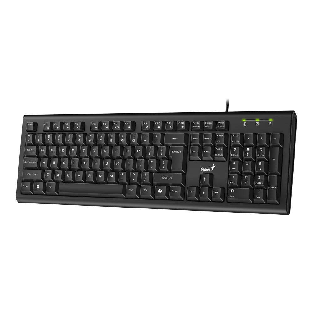 Genius Kb-113 Wired Keyboard with Ai Copilot Key — Genius | Guards on Duty Shop