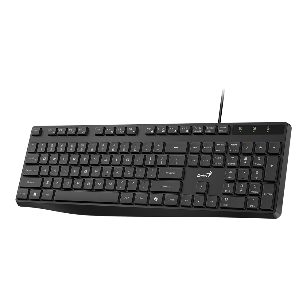 Genius Kb-117s Wired Silent Keyboard with Ai Copilot Key — Genius | Guards on Duty Shop