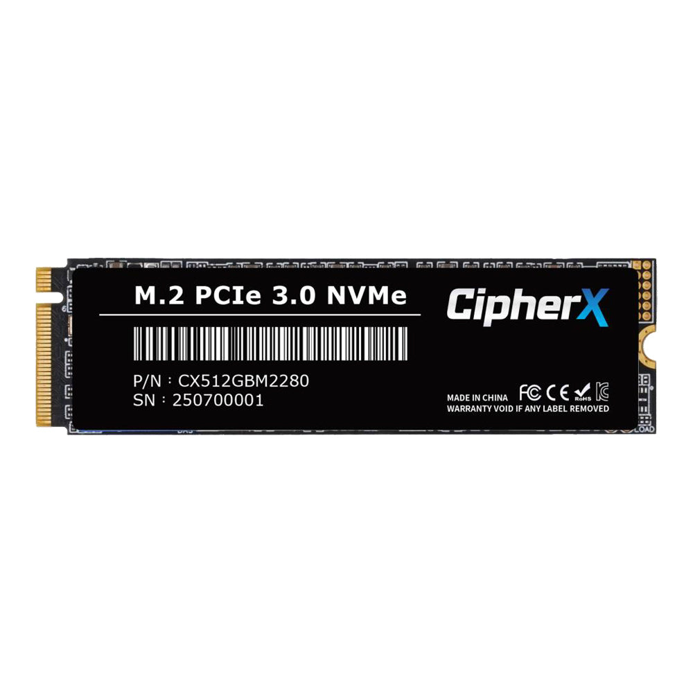 CIPHERX PRO 330 512GB M.2 2280 NVME SSD (CX512GBM2280) - Guards On Duty Shop & Security Guards