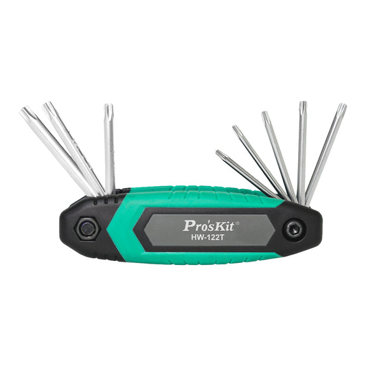 PROSKIT FOLDING TYPE 8-PIECE STAR KEY SET - Guards On Duty Shop & Security Guards