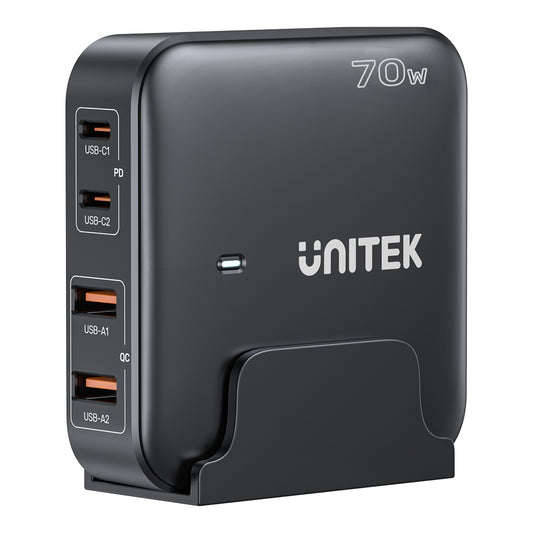 UNITEK 70W DESKTOP SLIMGAN CHARGING STAT(P1228ABK) - Guards On Duty Shop & Security Guards