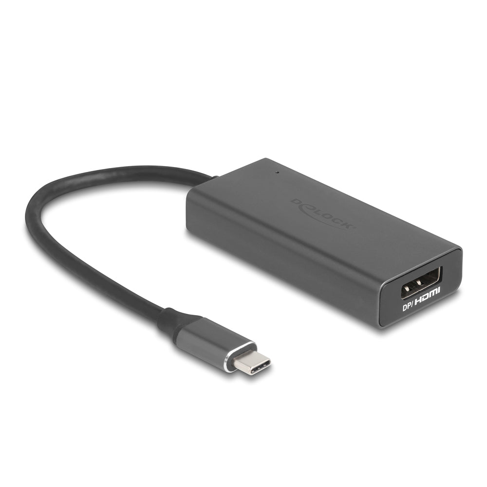 DELOCK 64316 USB TYPE-C TO 8K DUAL-PORT HDMI AND DISPLAYPORT ADAPTER