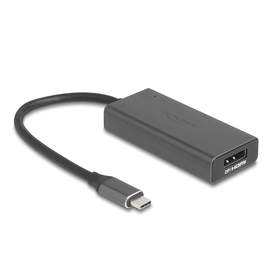 DELOCK 64316 USB TYPE-C TO 8K DUAL-PORT HDMI AND DISPLAYPORT ADAPTER - Guards On Duty Shop & Security Guards