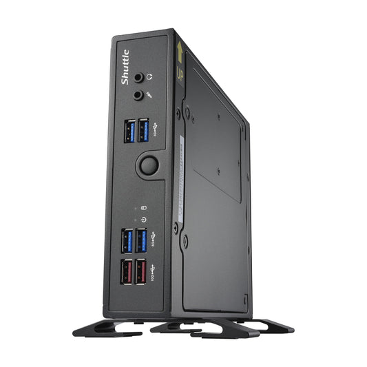 SHUTTLE DS50U3 XPC SLIM FANLESS BAREBONE PC WITH INTEL I3 1315U CPU - Guards On Duty Shop & Security Guards