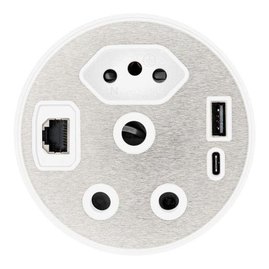 LINKQNET 90MM COMMUNICATIONS AND DESKTOP POWER GROMMET