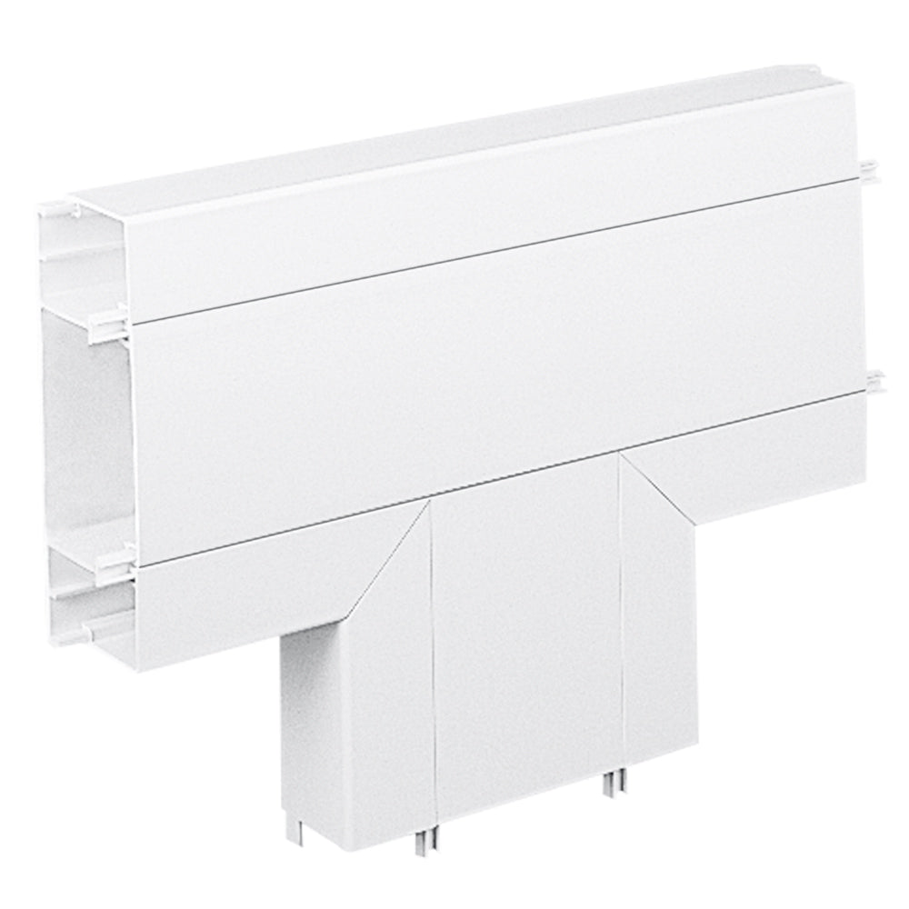 DECORDUCT DDT30GR FLAT TEE - 165 × 55MM - WHITE - Guards On Duty Shop & Security Guards