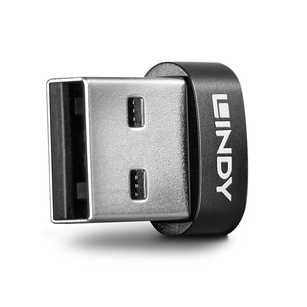 LINDY USB2.0 LOW PROFILE TYPE-A TO TYPE-C ADAPTER (41884)