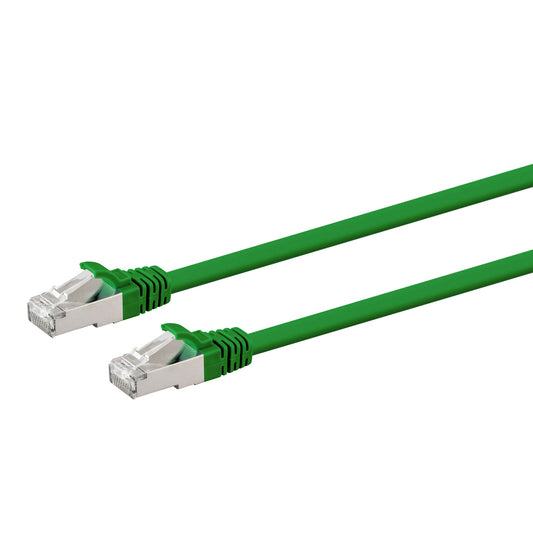 LINKQNET 5M CAT6A SHIELDED LSZH NETWORK CABLE - GREEN - Guards On Duty Shop & Security Guards
